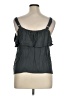 Ariat 100% Rayon Gray Sleeveless Blouse Size XL - photo 2
