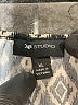 AB Studio Black Short Sleeve Blouse Size XL - photo 7