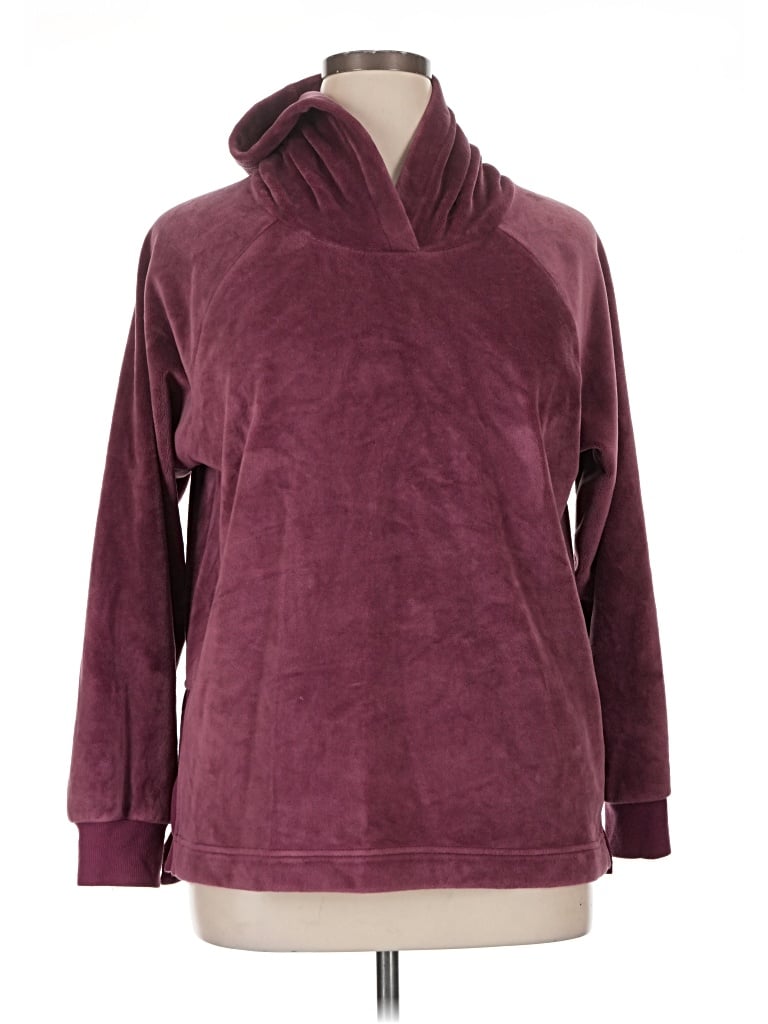 Pre-owned Member's Mark Sweatshirt In Burgundy