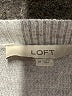 Ann Taylor LOFT Gray Silver Pullover Sweater Size M - photo 7