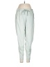 Adidas 100% Polyester Solid Green Casual Pants Size S - photo 1