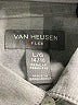 Van Heusen Solid Gray Long Sleeve Button-Down Shirt Size 14 - 16 - photo 3