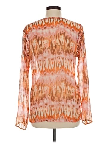 Sundance Long Sleeve Silk Top (view 2)
