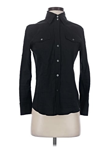 Theory Long Sleeve Button-Down Shirt (view 1)