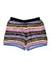 Unbranded 100% Polyester Stripes Black Shorts Size XL - photo 1