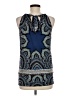 Cache Blue Sleeveless Blouse Size M - photo 2