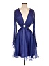 VICI 100% Polyester Blue Cocktail Dress Size S - photo 1