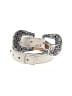 Acne Studios 100% Leather Silver White Leather Belt Size Sm/Med(85cm) - photo 1
