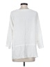 Shana 100% Polyester White 3/4 Sleeve Top Size S - photo 2