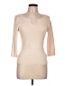 August Silk Tan Pullover Sweater Size L - photo 1