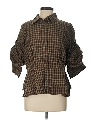Wit & Wisdom 3/4 Sleeve Button-Down Shirt (view 1)