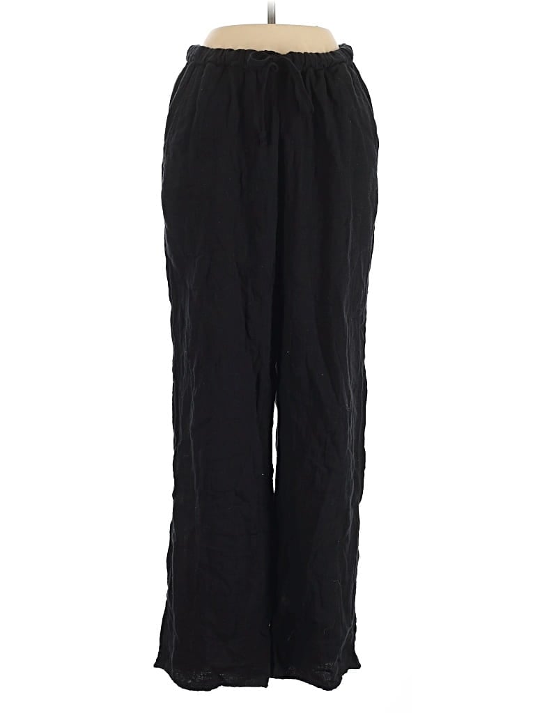 Pre-owned Little Moon Casual Pants In Black