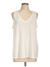 Express Ivory Sleeveless T-Shirt Size L - photo 1