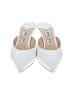 Jimmy Choo 100% Leather White Mule/Clog Size EU 38 1/2 - photo 2