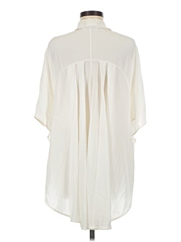 Anne Fontaine 3/4 Sleeve Silk Top (view 2)