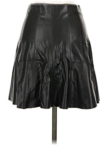 Zara Faux Leather Skirt (view 2)
