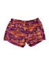 Reebok 100% Polyester Print Purple Athletic Shorts Size 16 - photo 1