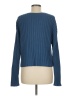 Peruvian Connection 100% Cotton Blue Pullover Sweater Size M - photo 2