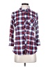 Eden & Olivia 100% Polyester Plaid Red 3/4 Sleeve Blouse Size S - photo 1