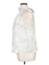 Jennifer Lopez 100% Polyester Silver Sleeveless Blouse Size XL - photo 5