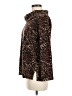 White Stag Animal Print Brown Pullover Sweater Size M - photo 5