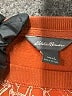 Eddie Bauer Paisley Orange Pullover Sweater Size L - photo 7
