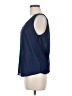 Naked Zebra 100% Polyester Blue Sleeveless Blouse Size M - photo 5