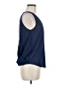Naked Zebra 100% Polyester Blue Sleeveless Blouse Size M - photo 4