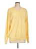 IZOD 100% Cotton Yellow Pullover Sweater Size L - photo 1