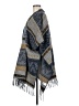 Treasure & Bond 100% Polyester Blue Poncho One size - photo 5