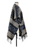 Treasure & Bond 100% Polyester Blue Poncho One size - photo 4