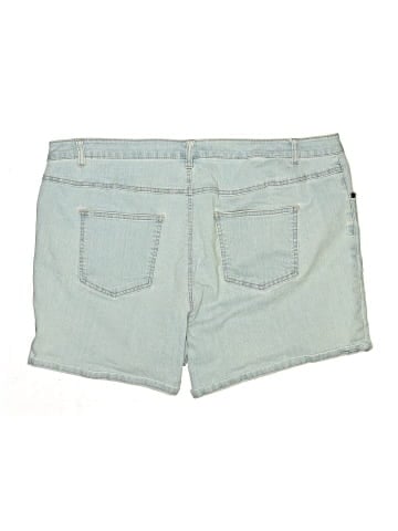 Woman Within Denim Shorts (view 2)