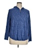 Cathy Daniels Blue Pullover Sweater Size XL - photo 1