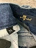 7 For All Mankind Hearts Blue Jeans Size 25 waist - photo 4