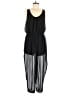 Forever 21 100% Polyester Solid Black Jumpsuit Size M - photo 1
