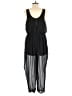Forever 21 100% Polyester Solid Black Jumpsuit Size M - photo 2