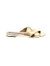 Marc Jacobs 100% Leather Gold Sandals Size EU 40 - photo 1