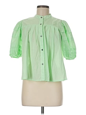 Olivaceous 3/4 Sleeve Blouse (view 1)