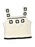 Btween Ivory Sleeveless Top Size 4 - photo 1