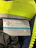 Columbia 100% Polyester Color Block Blue Gray Jacket Size 10 - 12 - photo 3