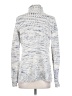Belldini Tweed Silver Turtleneck Sweater Size S - photo 2