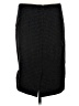J.Crew 100% Wool Houndstooth Gray Wool Skirt Size 8 - photo 2