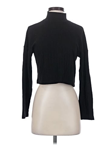 Topshop Long Sleeve Turtleneck (view 1)