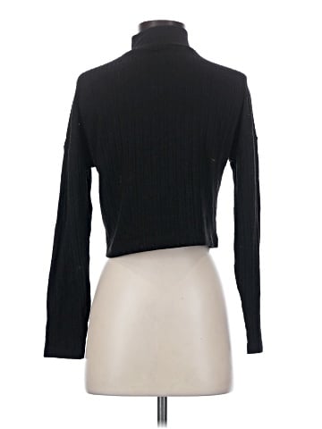 Topshop Long Sleeve Turtleneck (view 2)