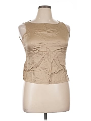 Liz Claiborne Sleeveless Silk Top (view 1)