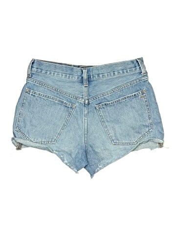 Madewell Relaxed Denim Shorts in Kelton Wash: Raw-Hem Edition (view 2)