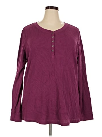Natural Reflections Long Sleeve Henley (view 1)