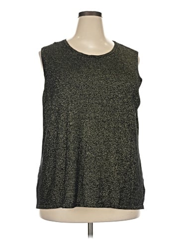 Carmen Marc Valvo Sleeveless Top (view 1)