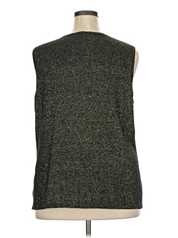 Carmen Marc Valvo Sleeveless Top (view 2)