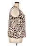 Nine West 100% Polyester Tan Sleeveless Blouse Size XXL - photo 4